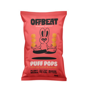 OffBeat Puff Pops - Tomato & Carrot 70g/pc
