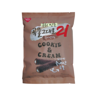 Kemy Baked Grain Crispy Roll 21 - Cookie & Cream 10gx15's/pc ( 20pcs/ctn)
